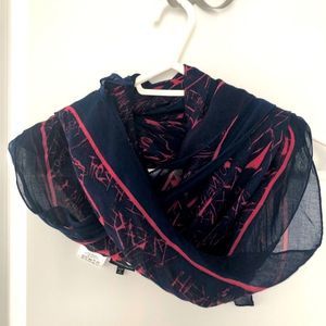 ALEXANDER McQueen graffiti scarf